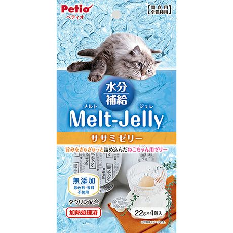 【30個仕かける】ペティオメルトジュレ水分付けたしササミゼリー22g×4個入