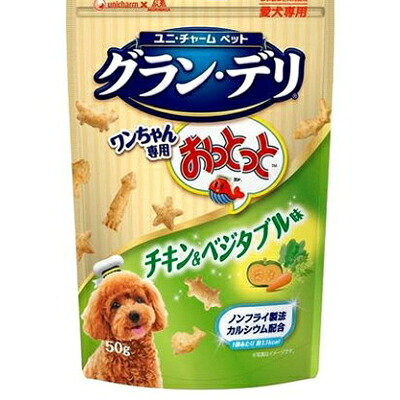 【72個セット】ユニ・チャーム グラン・デリワンちゃん専用おっとっとチキン&ベジタブル味50g|スペシャルスペース ペット館