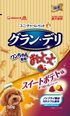 【36個仕掛ける】ユニ・チャーム グラン･デリワンお父ちゃん専用おっとっとスイートポテト味50g ドッグフード・サプリメント-ペット・ペットグッズ-犬用品