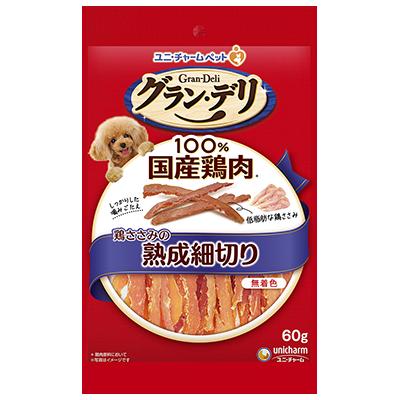 【36個仕掛ける】グラン･デリ本日のごほうび生いそだつ芳潤細切りささみ60g ドッグフード・サプリメント-おやつ