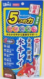 【50個セット】キョーリン　ひかりきんぎょのえさ5つの力基本食〈特小粒〉70g