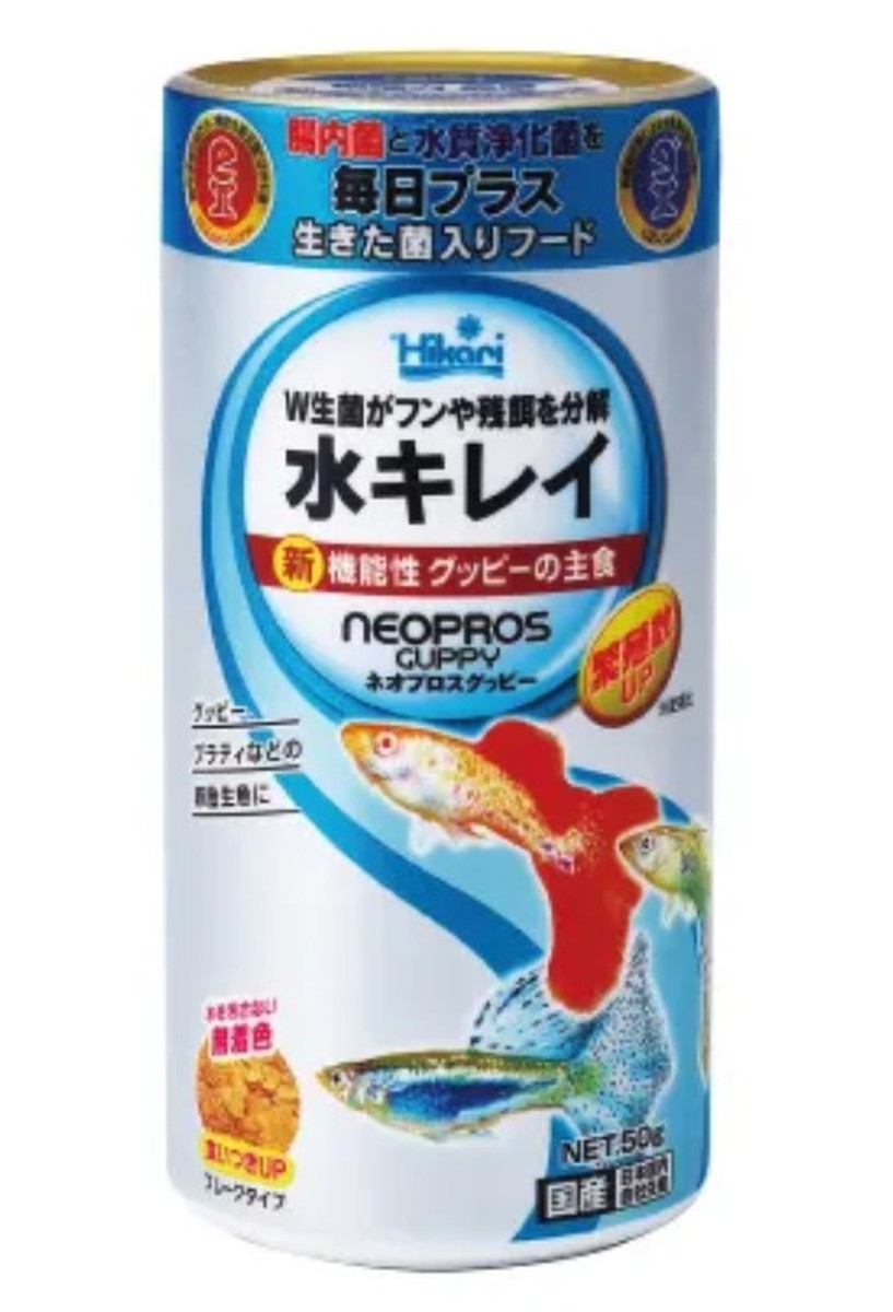 【24個セット】キョーリン ひかり 新世代フレ&mdash;ク ネオプロスグッピー 50g｜スペシャルスペース　ペット館