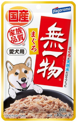 【36個セット】 はごろもフーズ 愛犬用無一物パウチまぐろ60g