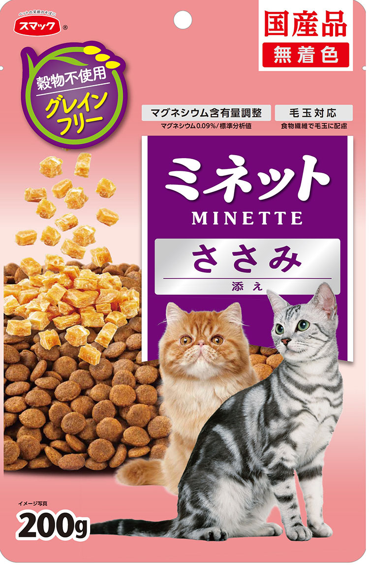 【18個セット】ミネットフリーズドライスタンドパックささみ添え200g