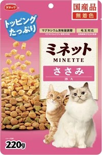 【18個セット】ミネットスタンドパックささみ添え220g