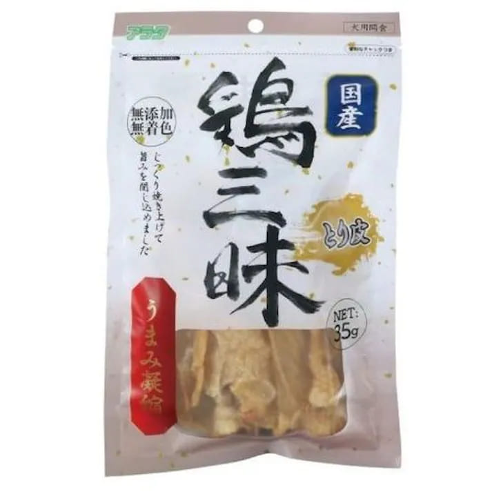 【40個セット】アラタ 鶏三昧とり皮35g｜スペシャルスペース　ペット館