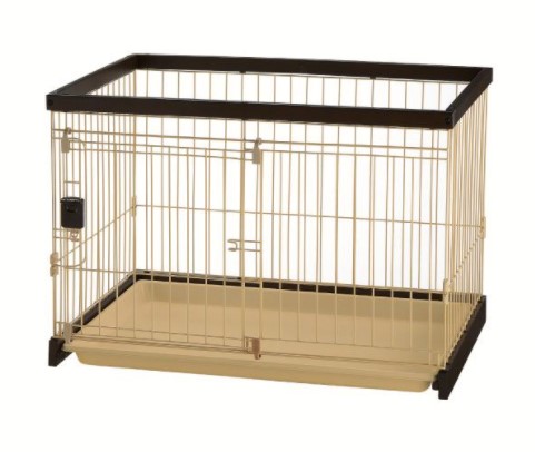 楽天市場】リッチェル 木製お掃除簡単ペットサークル 150-80 ダーク