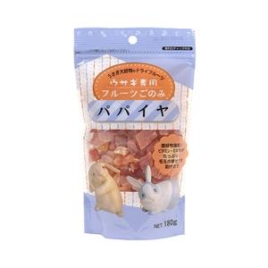 【6個仕掛ける】家兎専用フルーツご剞けつパパイヤ180g