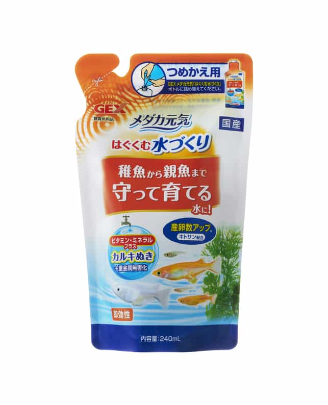 【24個セット】ジェックス ジェックスメダカ元気はぐくむ水づくり詰替え用240mL