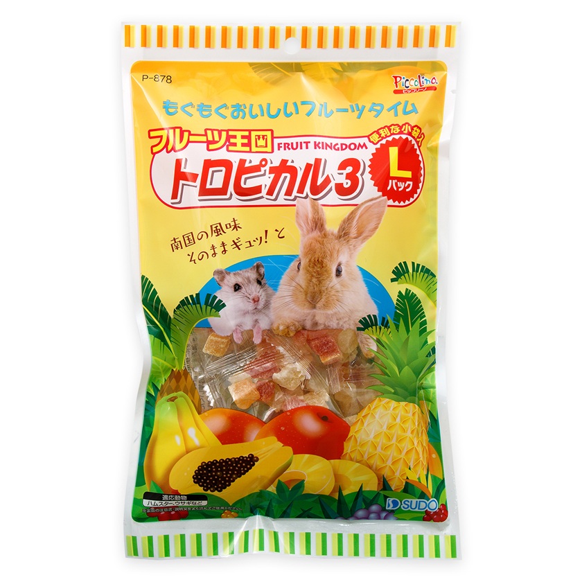 【24個仕掛ける】 スドー ピッコリーノ フルーツ界トロピカル3L容器に並べる160g