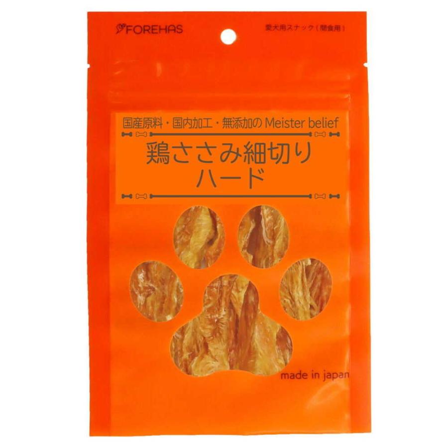 フォレハス株式会社 【10個セット】フォレハス株式会社　鶏ささみ　細切りハード７０ｇ
