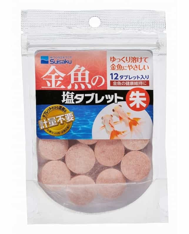 【48個セット】水作 金魚の塩タブレット朱｜スペシャルスペース　ペット館