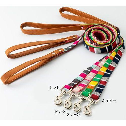 【3個セット】 リードッグ LEADOG パステルボーダー リード L ミント