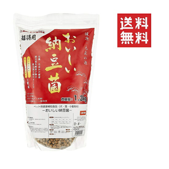 【12個書き割り】オフィスピースワン ドクターズチョイス おいしい納豆菌 1.3kg 愛玩動物 営養素かばい立て 犬猫