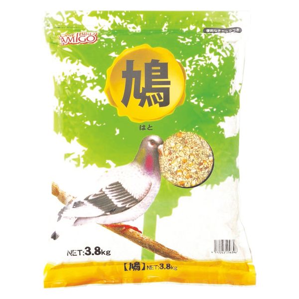 【6個セット】アラタ ワンバードアミーゴ 鳩 鳥 フード 穀類 3.8kg（3800g）