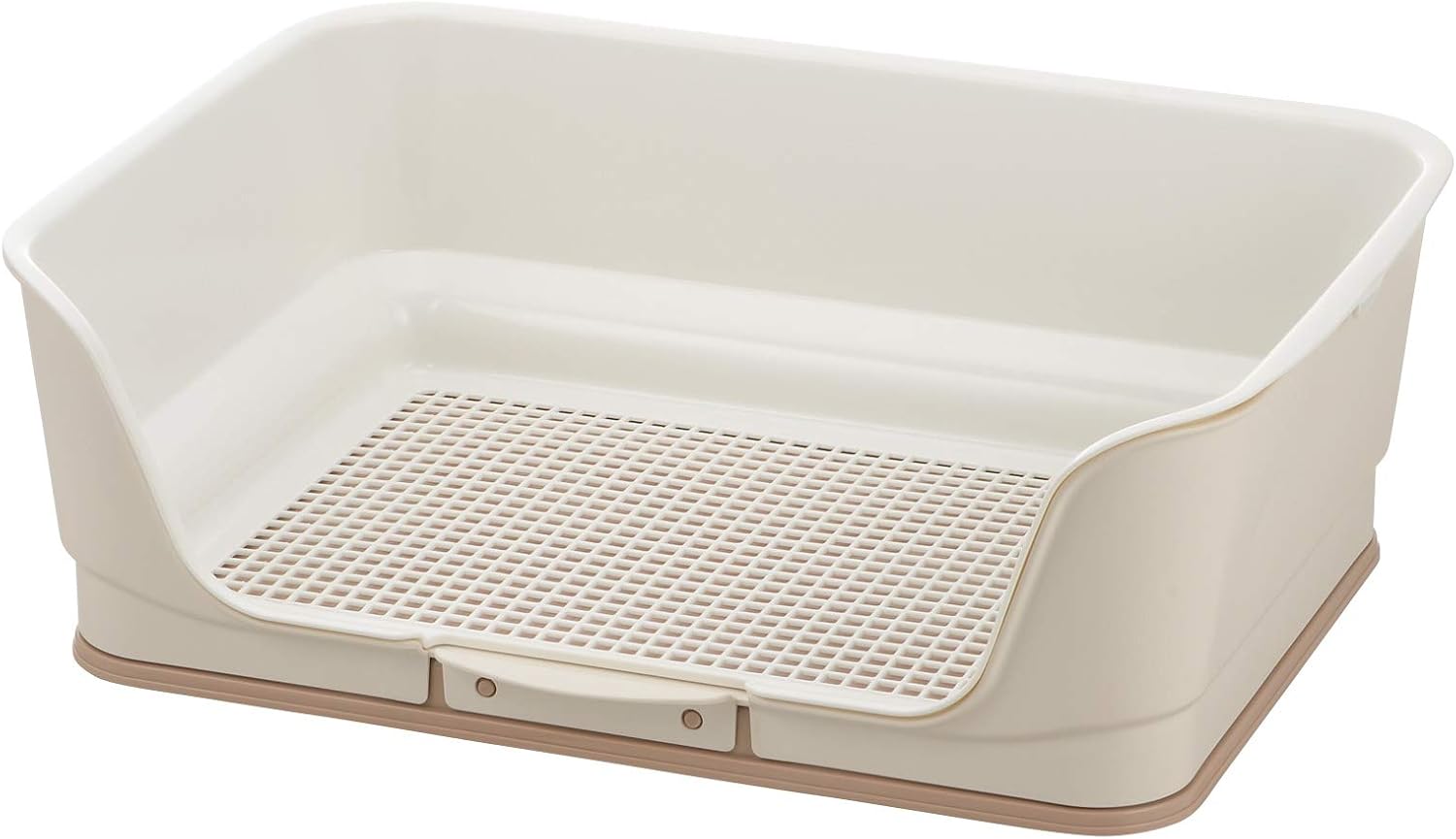 リッチェル 【12個セット】リッチェル お掃除簡単ステップ壁付トイレレギュラーアイボリー｜スペシャルスペース　ペット館