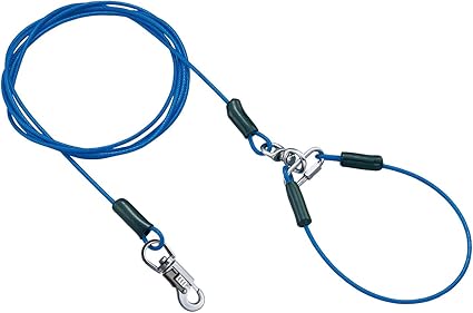 ペティオ 【3個セット】ペティオ タフギアワイヤーチェーンプラス4.5mmブルー
