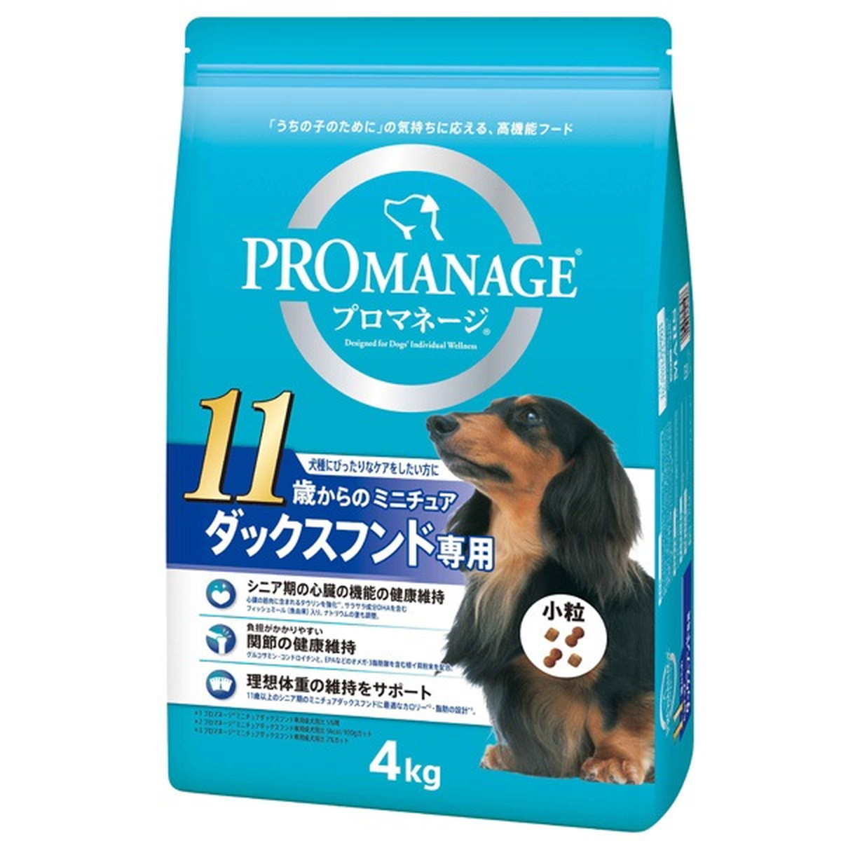 【2個セット】マースジャパンリミテッド プロマネージ 11歳から ミニチュアダックスフンド専用 4kg