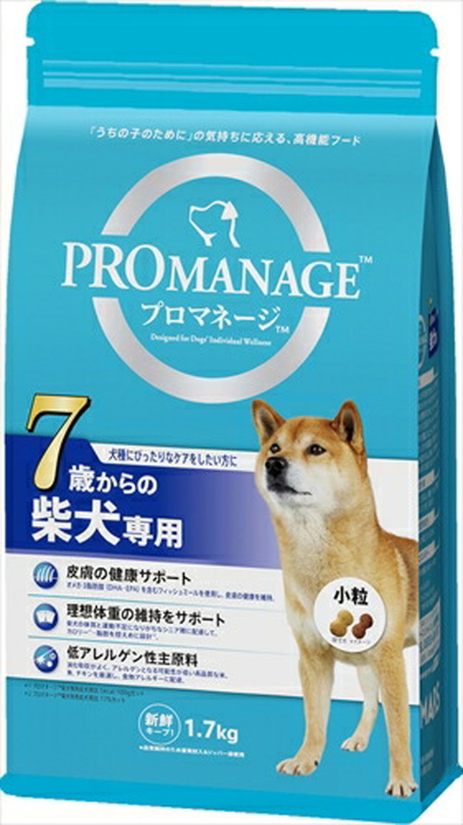 【6個セット】 マースジャパンリミテッド プロマネージ 7歳から 柴犬専用 1.7kg｜スペシャルスペース　ペット館