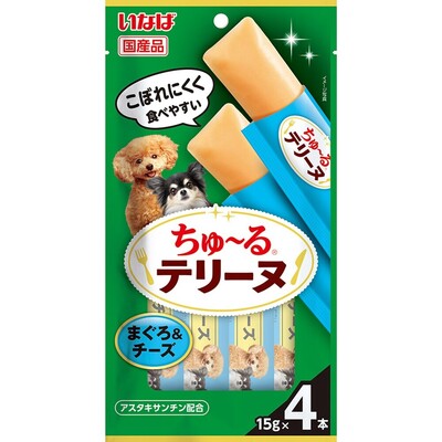 【24個セット】ちゅーるテリーヌ　まぐろ＆チーズ 15g×4P