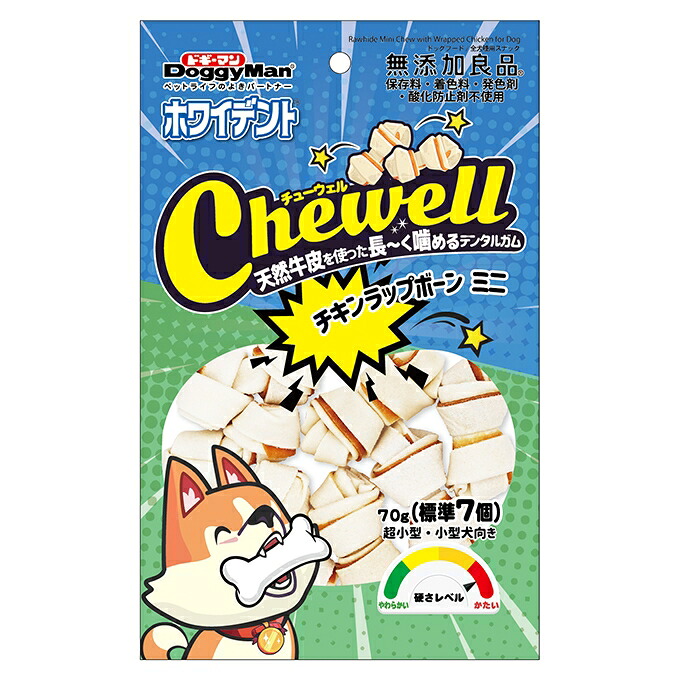 ドギーマンハヤシ 【48個仕掛ける】ドギーマンハヤシ Chewell チキンラップボーンミニ 70g