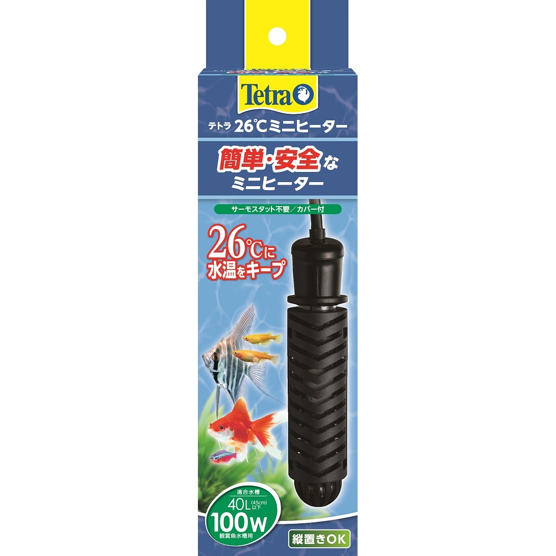 【6個書き割り】テトラ 26℃ミニ暖房器 100W