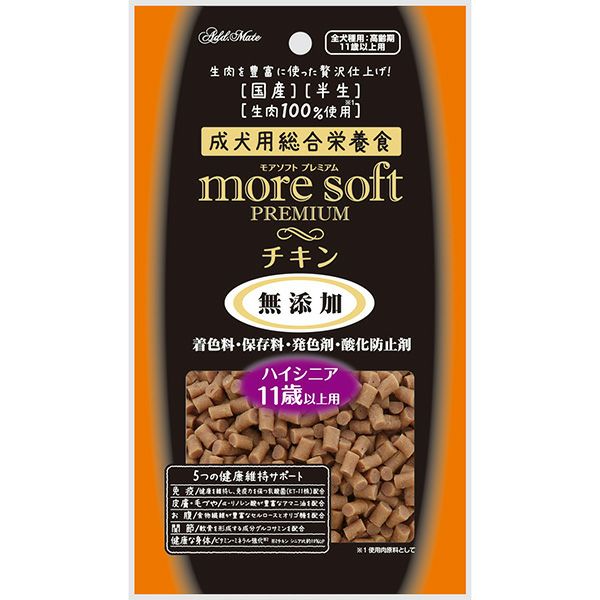 【30個セット】ペティオ more soft プレミアム チキン ハイシニア 60g