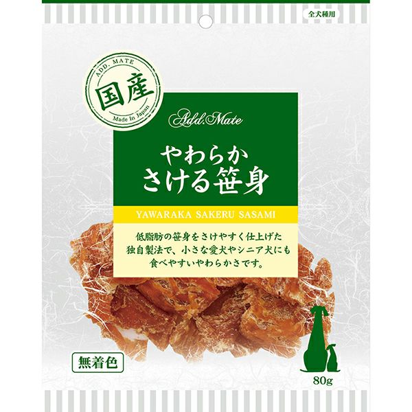 ペティオ 【30個書き割り】ペティオ やわらか さける笹身 80g