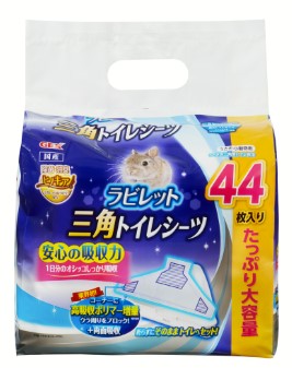 ジェックス 【6個セット】ジェックス ジェックスラビレット三角トイレシーツ44枚