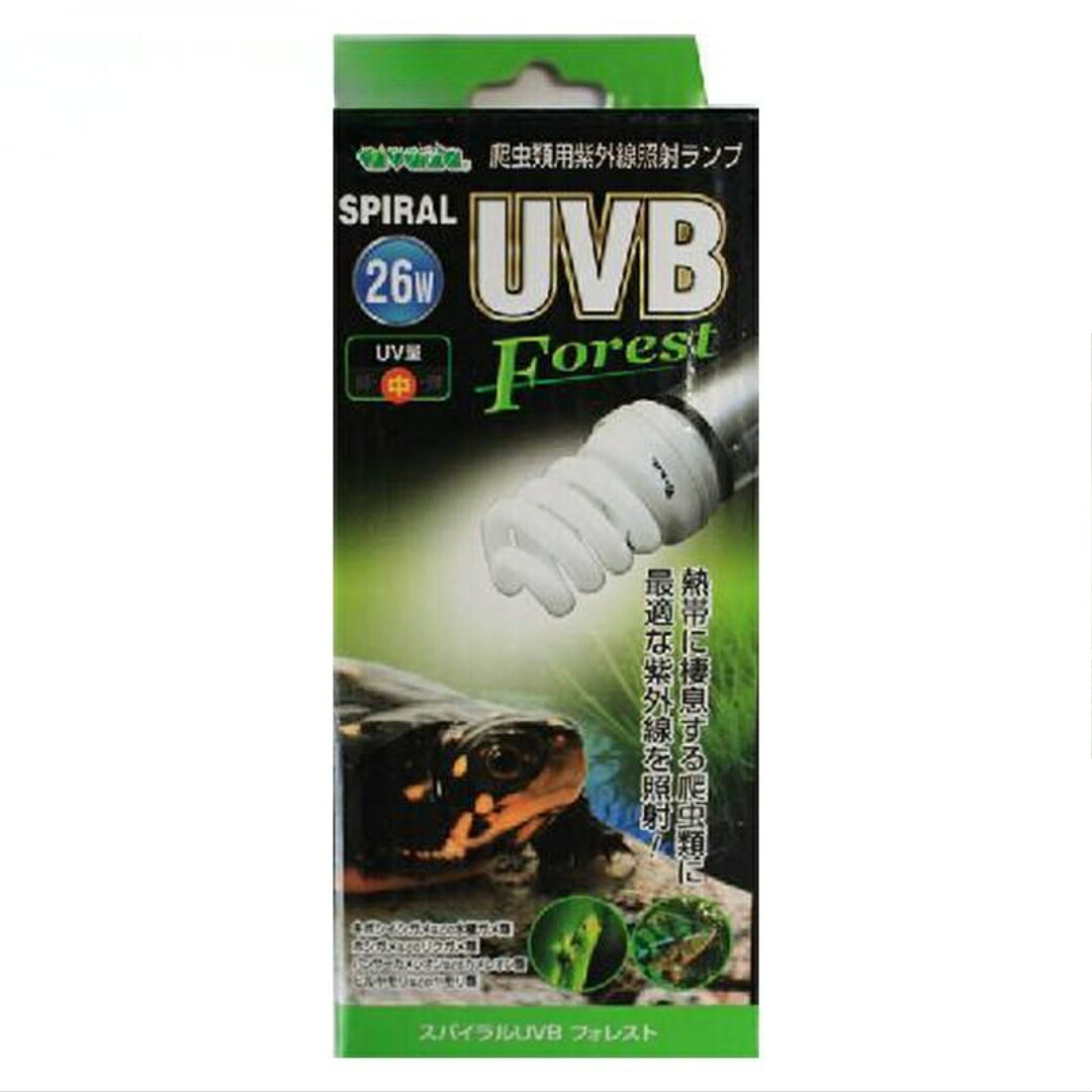 【6個セット】ビバリア スパイラルＵＶＢフォレスト２６Ｗ｜スペシャルスペース　ペット館