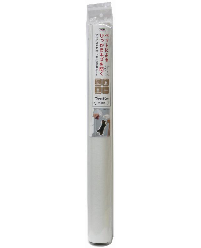 【10個セット】明和グラビア 爪傷保護シート　クリア４５×９０ｃｍ