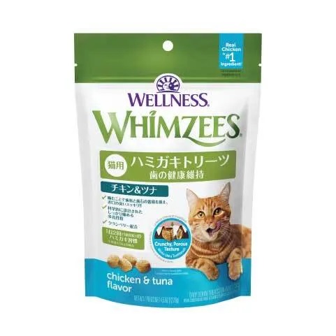 【12個セット】ウェルペット・ジャパン ウィムズィーズ　猫用　チキン＆ツナ５６ｇ