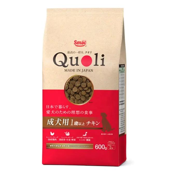 【12個仕掛ける】平手打ち QuoLi 成犬用 意気地無し 600g