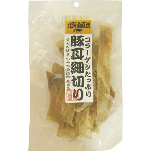 【10個セット】株式会社T･Iコーポレーション コラーゲンたっぷり 豚耳細切り50g