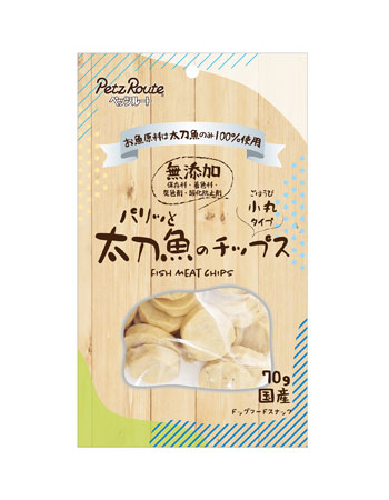 【36個セット】 株式会社ペッツルート 　パリッと太刀魚のチップス７０ｇ