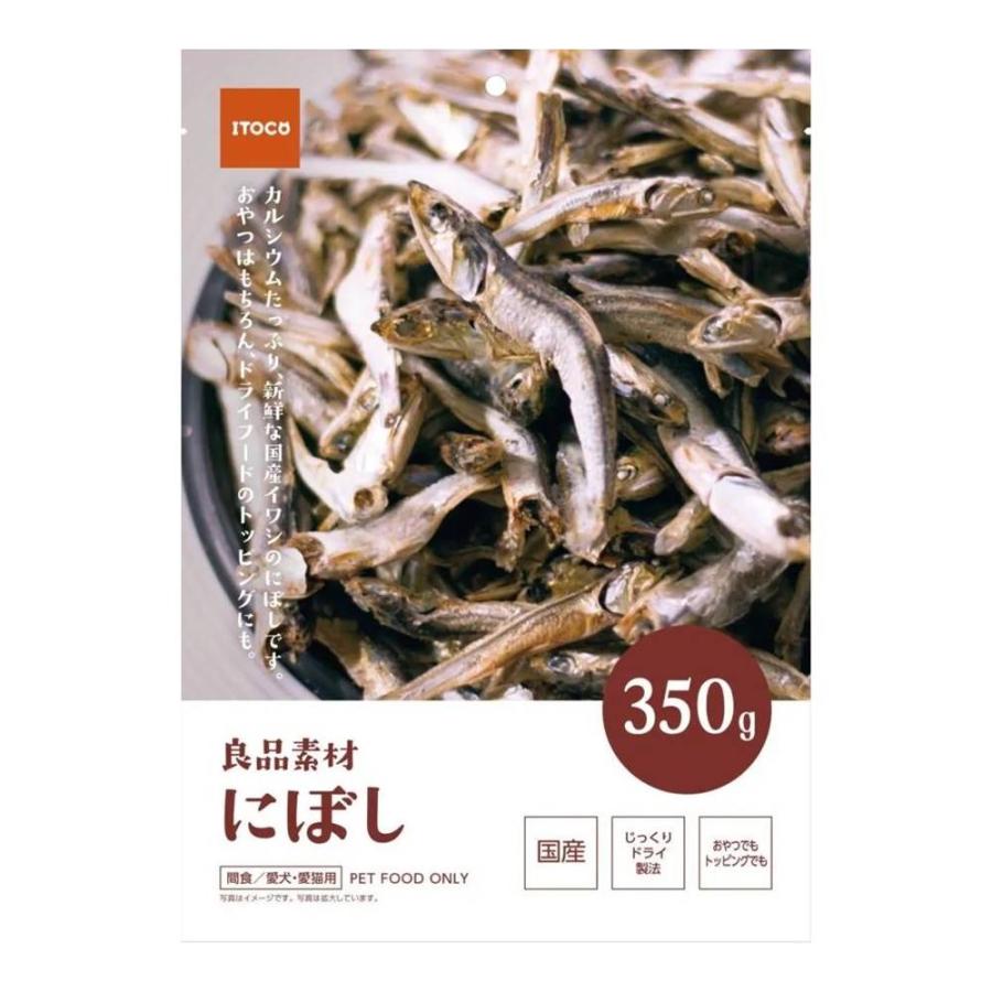 【15個セット】株式会社イトウアンドカンパニーリミテッド 良品素材 にぼし350g