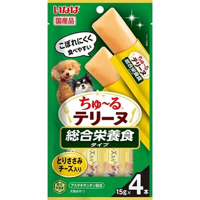 【36個書き割り】いなば愛玩動物ボンネット ちゅーるテリーヌ 取り入れる栄養素食印字機 とりささみ 乾酪入り口・入口１５ｇ×４Ｐ
