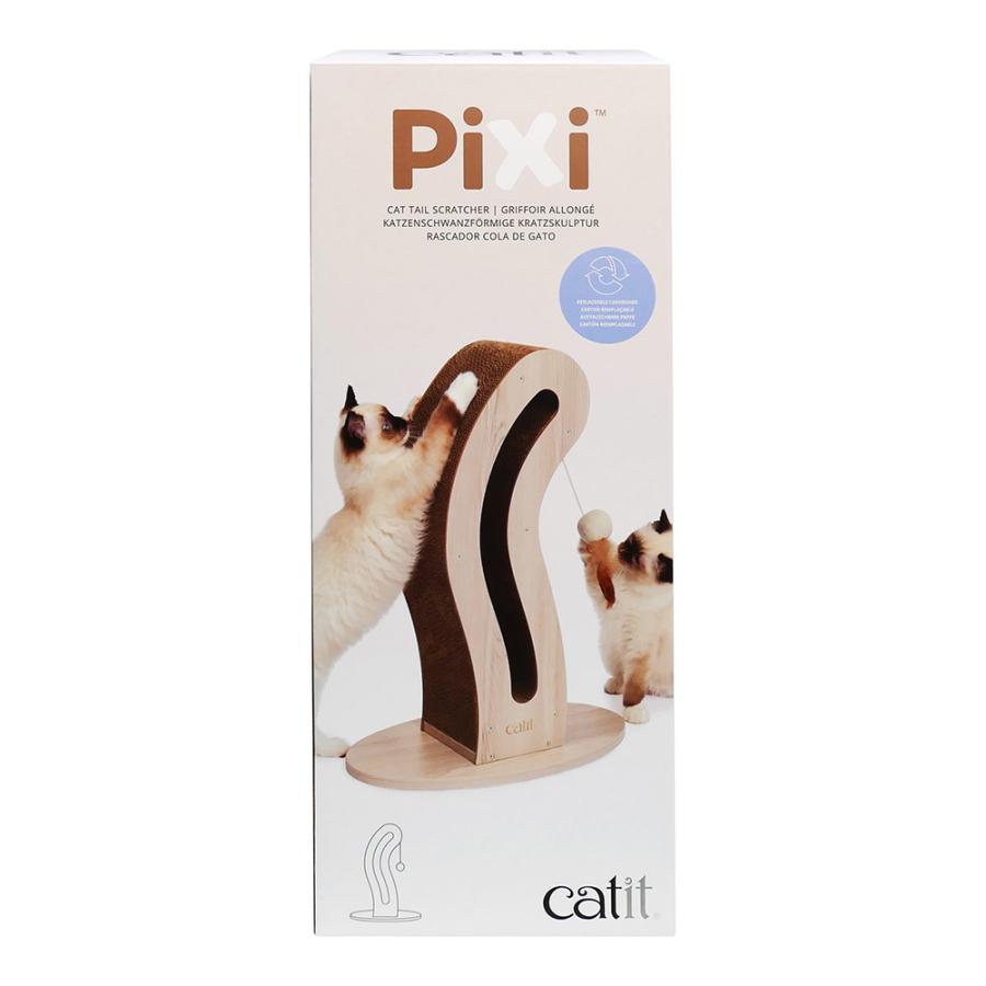 ジェックス 【4個書き割り】ジェックス株式会社ＣＡ商行為部 Ｃａｔｉｔ Ｐｉｘｉ スクラッチャーＣａｔ Ｔａｉｌ