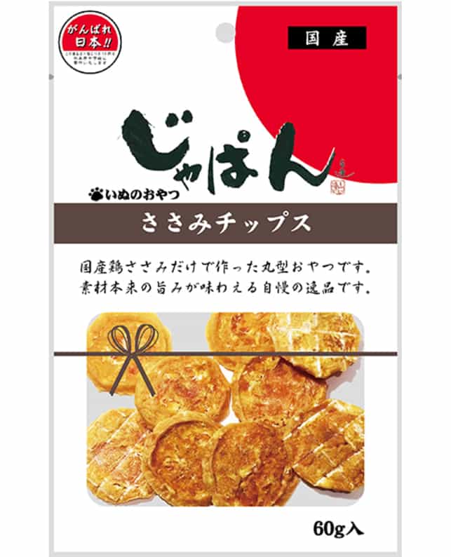 【40個セット】わんわん じゃぱん　ささみチップス６０ｇ
