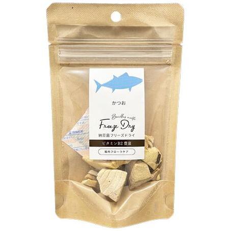 【12個セット】オフィスピースワン 納豆菌フリーズドライかつお１４ｇ
