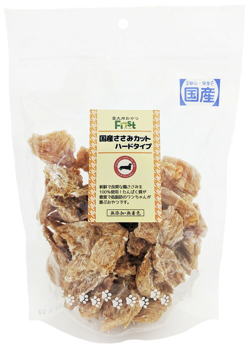 【24個書き割り】エースプロダクツ Ｆｉｒｓｔ国産ささみカットハードタイプお徳用２４０ｇ