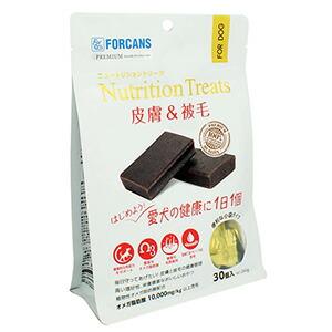 【12個セット】フォーキャンス 　ニュートリショントリーツ皮膚＆被毛２４０ｇ