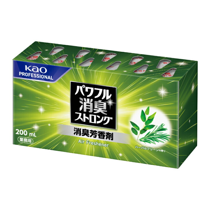 [ケース販売]花王 パワフル消臭ストロング 消臭芳香剤 業務用 200ml&times;12｜ライフアメニティ