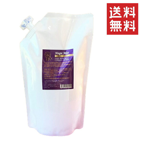 EDOG JAPAN マジックミスト 1000ml 詰替 犬猫 愛玩動物 涙焼け 耳洗い濯ぎ ブラシ 塩基電解水
