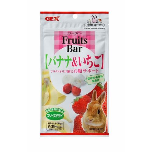 【同梱不可】【36個仕掛ける】ジェックス ジェックスフルーツバーバナナ＆いちご11g