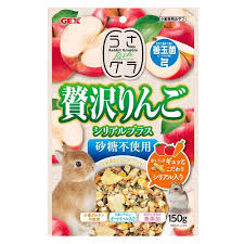 【同梱不可】【12個セット】ジェックス ジェックスうさグラ贅沢りんごシリアルプラス150g