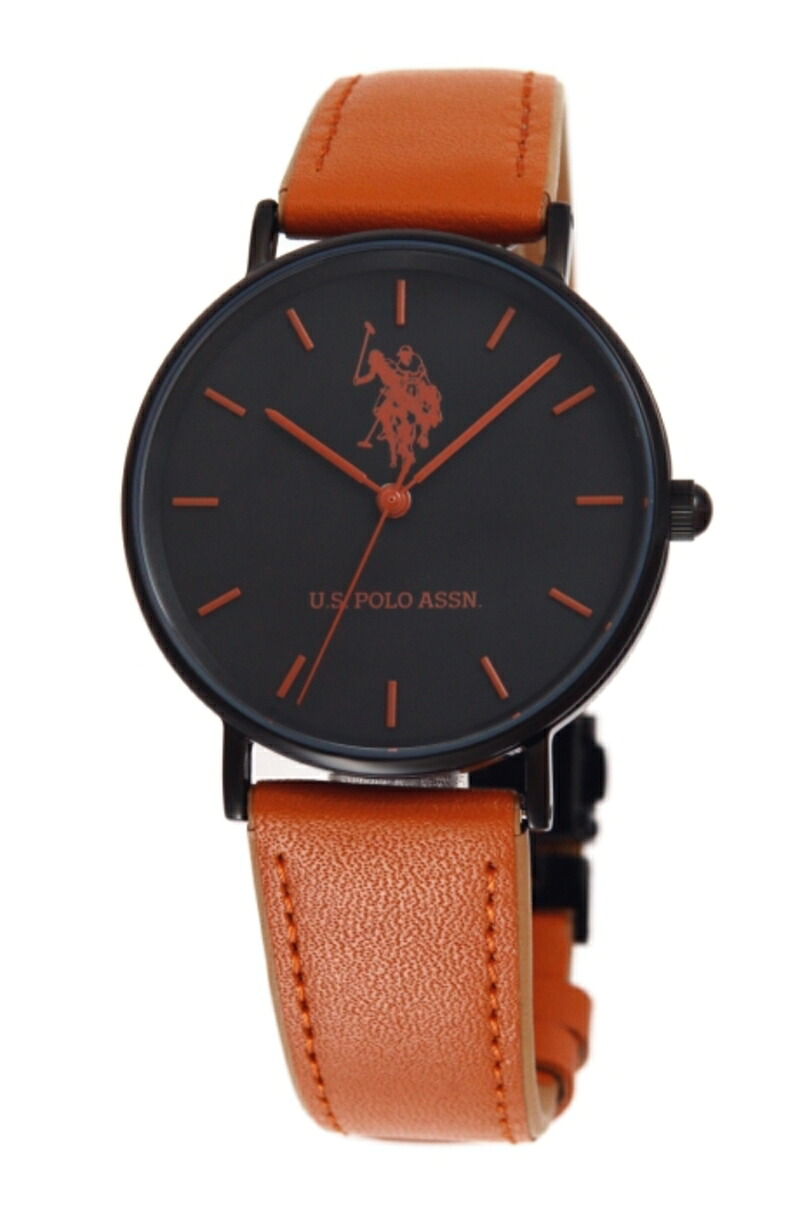 US POLO ASSN ユーエス ポロ US-1B-CA USPA WATCH 時計 レディース メンズ ユニセックス ブラック ブラウン キャメル