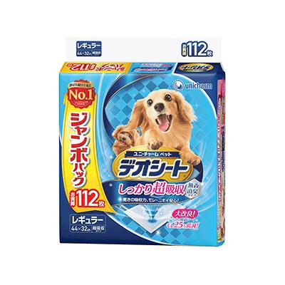 【同梱不可】【4個セット】デオシートしっかり超吸収無香消臭タイプレギュラー112枚｜スペシャルスペース
