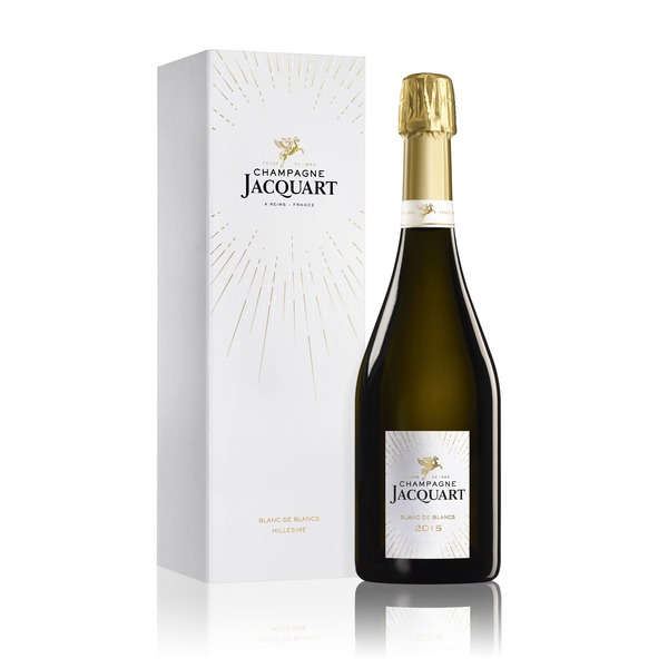 【6本セット】ジャカール　ブラン・ド・ブラン　2015　白　カートン入　★　750ml
