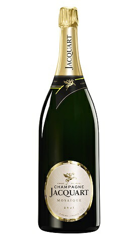 【1本セット】ジャカール　ブリュット・モザイク・ジェロボアム　白　★　3000ml